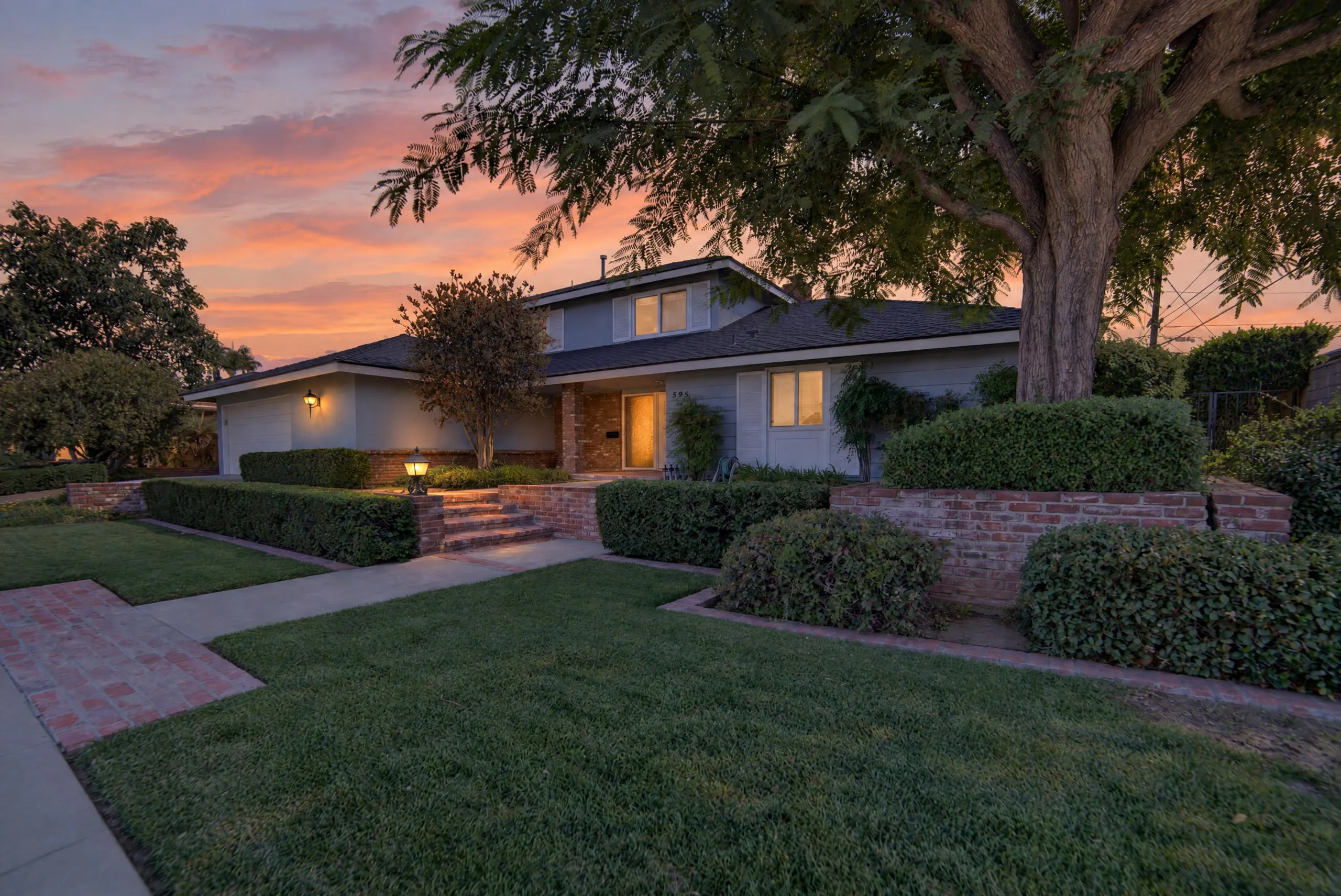 Residential listing — twilight exterior, frame 56