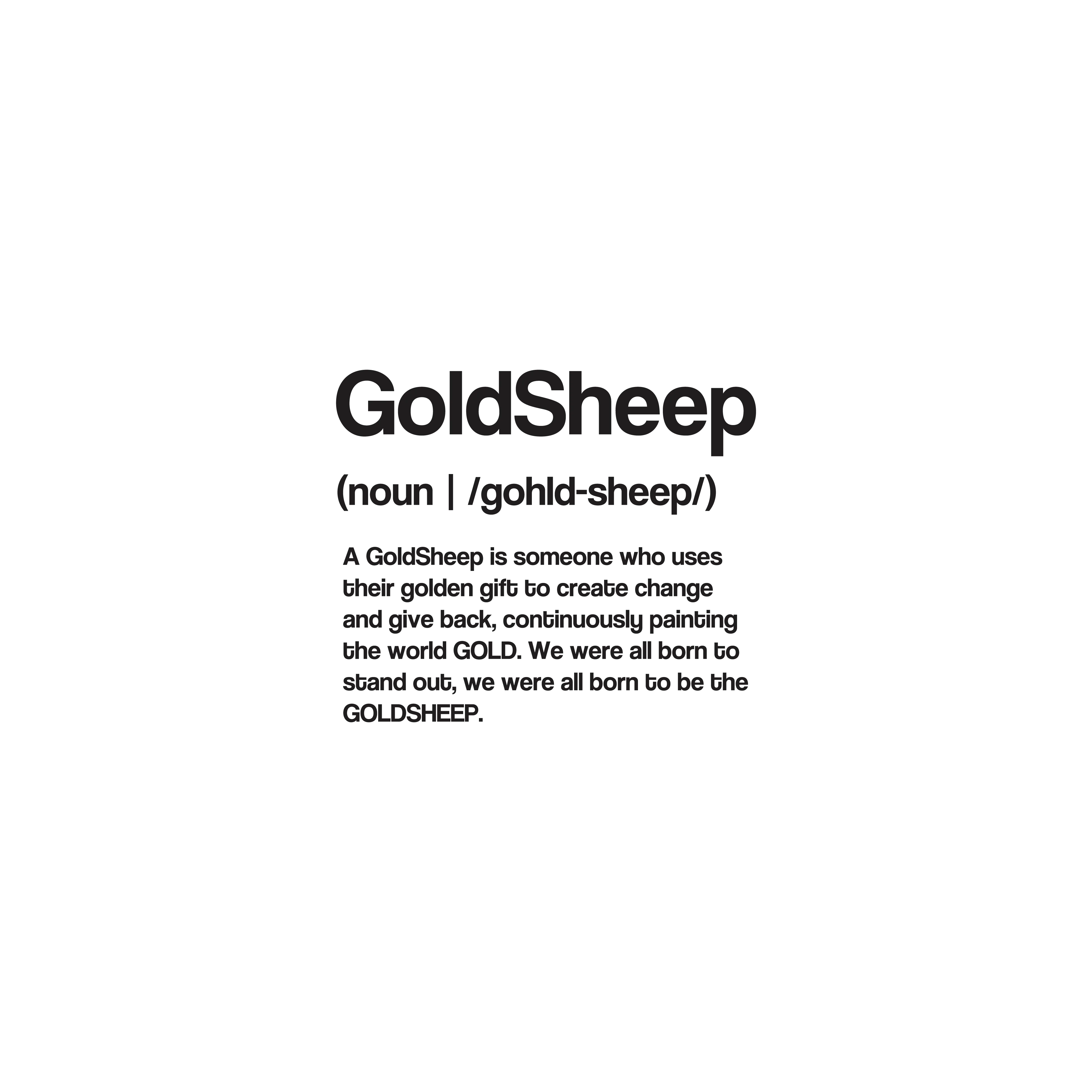 Goldsheep Clubhouse — shirt graphic 9